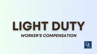 What Is Light Duty After a Work Injury in Washington, DC?