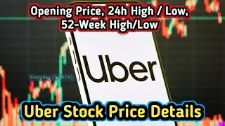 UBER Stock Today: Price, Market Cap, P/E, Dividend & 52-Week Range in 60 Seconds! | Uber Stock Price