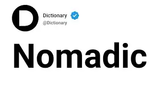 Nomadic Meaning In English