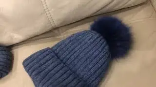 Снуд и шапка детские зима