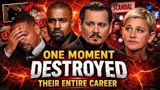 One Moment Destroyed Their Entire Career | Will Smith, Kanye West, Johnny Depp, Ellen DeGeneres