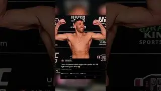 💪🏼 Dricus Du Plessis looks locked in at 185💥 #ufc319 #mma #dricusduplessis