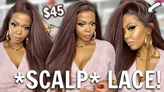 😱 $45! OMG This FAKE hair LOOKS So GOOD! HOW To REMOVE ❌ fAKe Scalp! DETAILED Outre KATYA Install