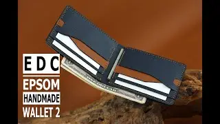 Epsom Wallet-Handmade Leather-LEALUX EPOM WALLET 1 #leatherhandmade#lealux#wallet#handmadecollection