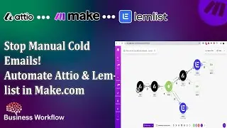 Auto-Add Attio Contacts to Lemlist Using Make.com (No Code)