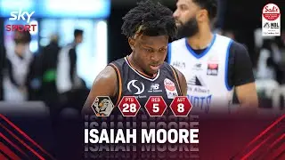 Isaiah Moore 28 PTS vs. Saints