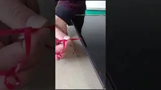 como pegar pantalla de tv display pegado