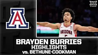 Brayden Burries Highlights vs. Bethune-Cookman | 2025-26 Big 12 Men&rsquo;s Basketball