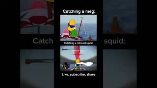 Colossal squid be like in fisch #fisch #roblox #robloxanimation #animation