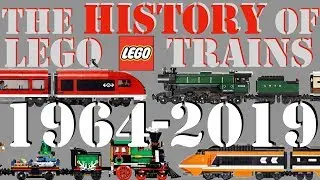 ИСТОРИЯ Lego Trains 1964 - 2018: Эволюция Lego Trains