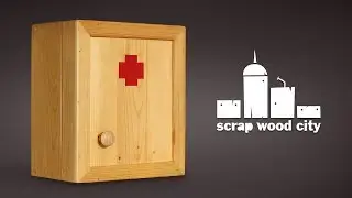 How to make a wooden first aid cabinet - DIY