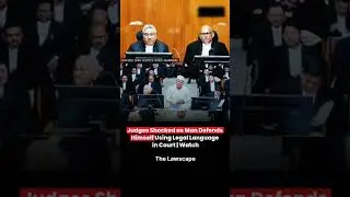 ⚖️ Judges Stunned! Man Fights His Own Case Like a Pro Lawyer in Court!  #thelawscape #court