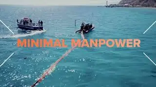 Quickly contain oil spills on water with Harbo First Response Containment Boom