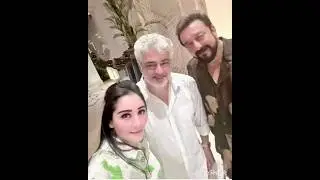 Thala Ajith Selfie With Sanjay Dutt😍#thala #thalaajith #ajith #ajithkumar #thala62