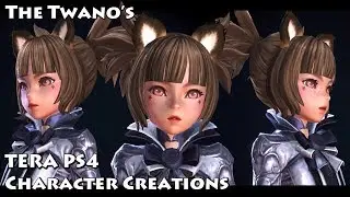 TERA PS4 - Character Creation (Cute Female Elin) #1