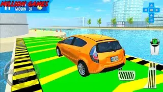 City Driver Roof Parking Challenge #6 - City Parking Car Game - Android Gameplay