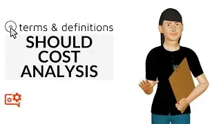Should Cost Analysis I Terms & Definitions