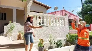 bastidores Seu Mané corre correndo da mulher do jipe,,