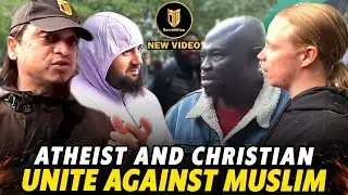 Heated Exchange! Muslim SCHOOLS Clueless Christian And Atheist | Mansur | Speakers Corner