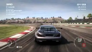 GRID 2 PC Multiplayer Race Gameplay: Tier 4 Fully Upgraded Mercedes-Benz SL65 AMG Black in Algarve