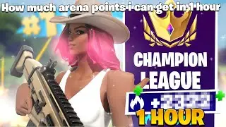 How many ARENA POINTS can i get in 1 HOUR... (WORLD RECORD)