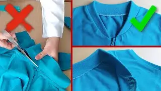 ORİJİNAL YAKAYI YENİDEN TASARLAMA | ORİJİNAL YAKADAN FARKLI YAKA DİKİMİ | REDESIGN ORIGINAL COLLAR