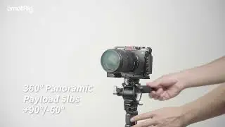 SmallRig Lightweight Fluid Video Head 3457