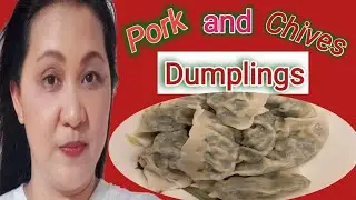 Pork and Chives Dumplings. MC Vlogs Hk