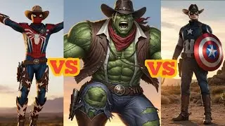 Cowboy Becomes Spider-Man, Hulk, Doctor Strange & Captain America | Epic Transformation Story