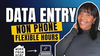 ✅ DATA ENTRY - Non Phone & Flexible Hours + More Work From Home Jobs 2026