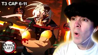 UZUI VS GYUTARO: FINAL DISTRITO ROJO | KIMETSU NO YAIBA T3 CAP 6-11 (REACCI&Oacute;N)