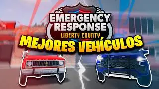 🚗TOP MEJORES COCHES POLICÍA Y CIVIL de LIBERTY COUNTY ER:LC🚓 DESACTUALIZADO