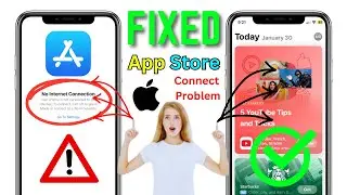 How to Fix App Store No Internet Connection Error Problem in iPhone - iPad (2025 New Update)