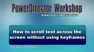 How to scroll title text across the screen without using keyframes