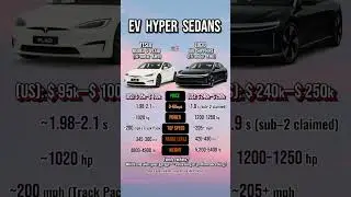 Tesla ModelS Plaid vs Lucid Air Sapphire - Family Rocket Duel