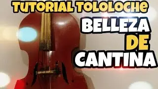 BELLEZA DE CANTINA - TUTORIAL PARA TOLOLOCHE ( CONTRABAJO ) LOS CARDENALES DE NUEVO LEON