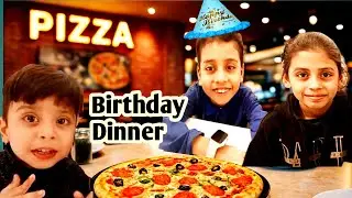 Mustafa Birthday Dinner Vlog | Broadway Pizza | Family Vlog Pakistan