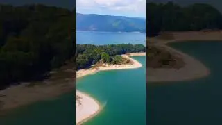 Mavrovo Lake, Macedonia 🇲🇰 #drone #dronevideo #travelblogger #travelvlog