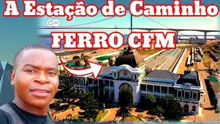 O Comboio a vapor , #caminho de #ferro de Mo&ccedil;ambique