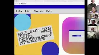 Unwrapping the Digital Divide Ep. 4 - Lightning Talk: Art and digital (in)equity