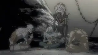 Unos Shinigamis se burlan de Ryuk | Death Note