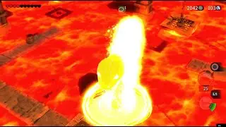Baldo The guardian owls walkthrough part 47 The Great owl Furnace Boss Fight