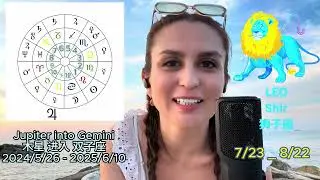 Shir yultuz turkumi شىر يۇلتۇز تۈركۈمى LEO 狮子座（Yupiter qoshmaq yultuzida 2024/5/26**2025/6/10)