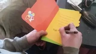How To Sign A Birthday Card