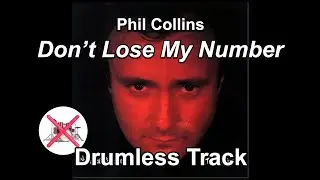 Phil Collins - Don't Lose My Number - Drumless Track