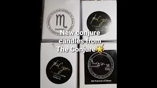 New Conjure candles!🥰/ The Conjure by Lala Initi Ahari