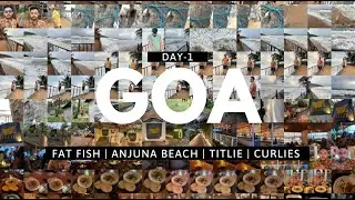 ANJUNA BEACH | FAT FISH | TITLI | CURLIES : GOA DAY 1