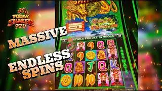 Today Shaker!! ENDLESS SPINS on Triple Fortune Dragon Spitfire 🔥