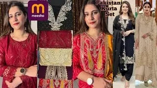Meesho 10+viral Pakistani suit beautiful kurta set itna sasta 😍😍