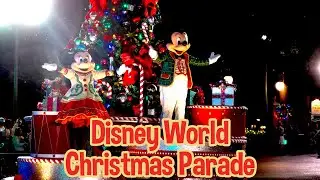 Disney World Christmas Parade - Mickey's Once Upon a Christmastime 2023